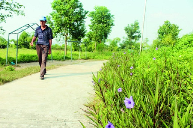 Để diện mạo nông thôn huyện Vĩnh Tường xanh, sạch, đẹp cần sự vào cuộc của các cấp ủy đảng, sự đồng hành của người dân.