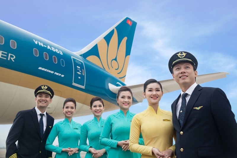 Các chuyến bay của Vietnam Airlines được phép thí điểm khai thác trở lại. (Ảnh VNA)
