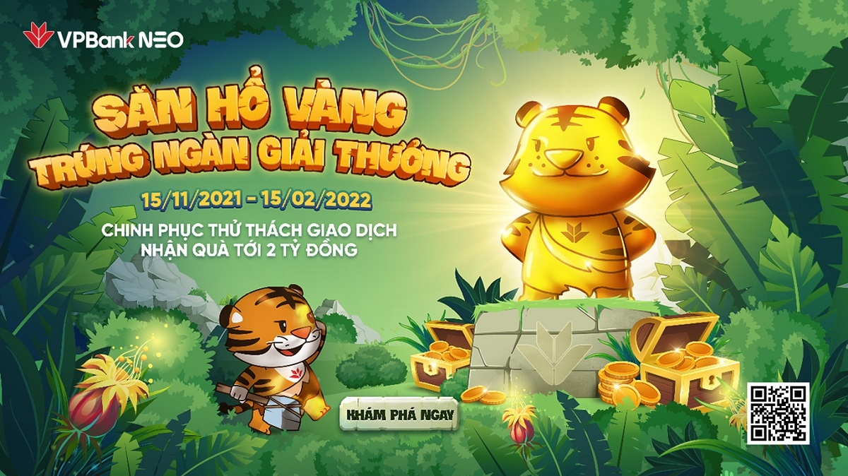 VPBank tung game nhập vai có tổng giải thưởng 2 tỷ đồng trên VPBank NEO.