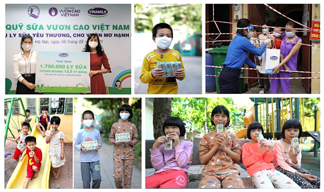 Các hoạt động hướng đến trẻ em của Vinamilk được các giải thưởng quốc tế về cộng đồng ghi nhận và đánh giá cao.