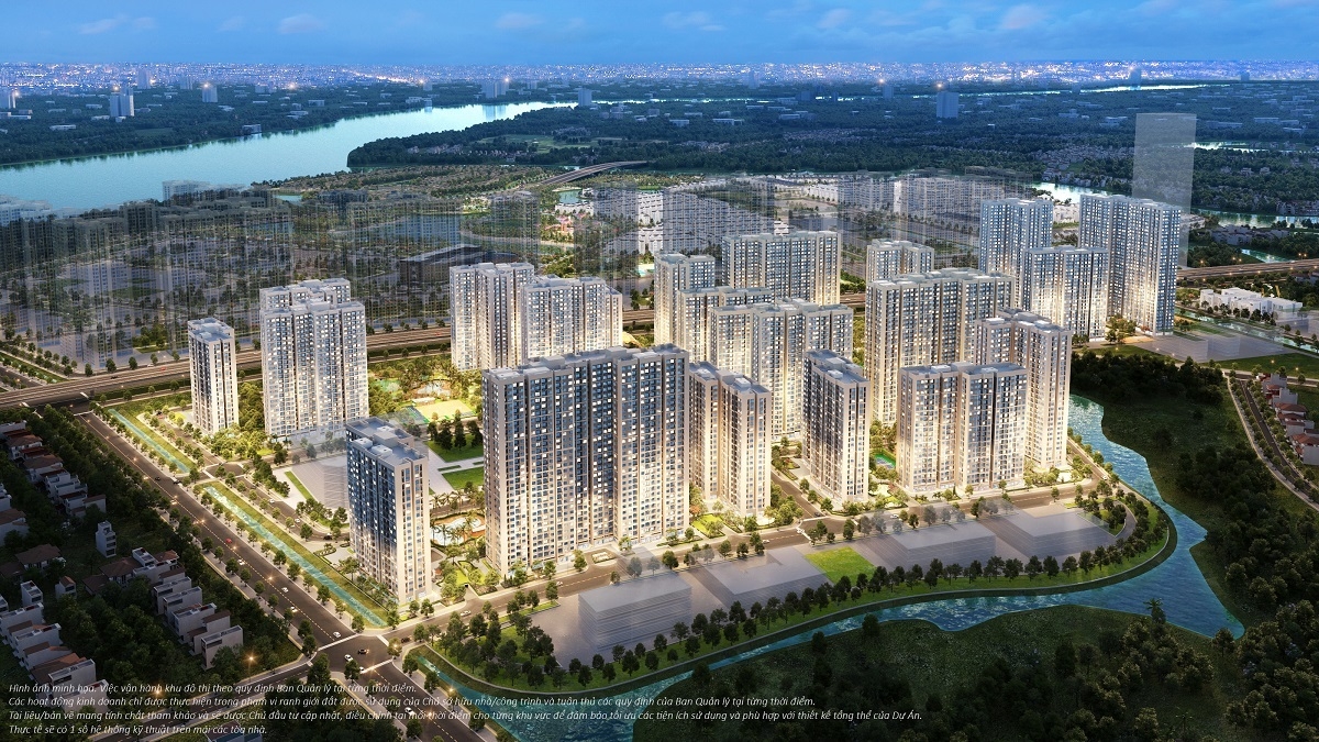 Các căn hộ được thiết kế tối đa hóa mặt thoáng để đem đến nhiều ánh sáng tự nhiên nhất có thể.