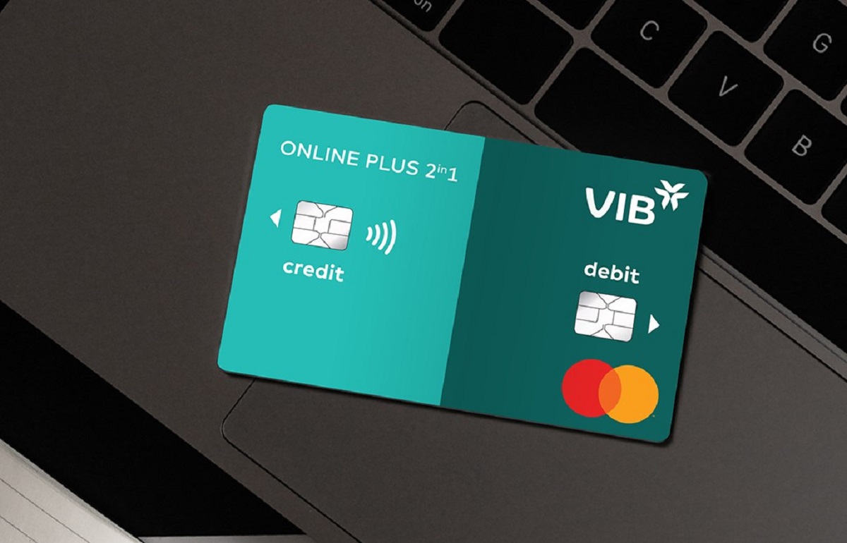 Online Plus 2in1 là dòng thẻ tích hợp cả thẻ tín dụng và thẻ thanh toán.