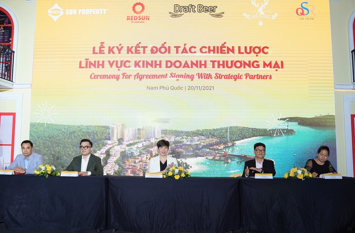 Sun Property ký kết hợp tác với hàng loạt doanh nghiệp uy tín.