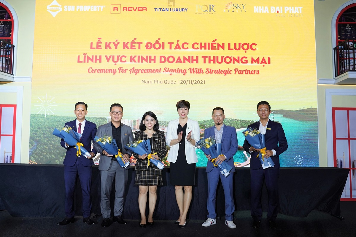Sun Property ký kết hợp tác với 10 đại lý chiến lược.
