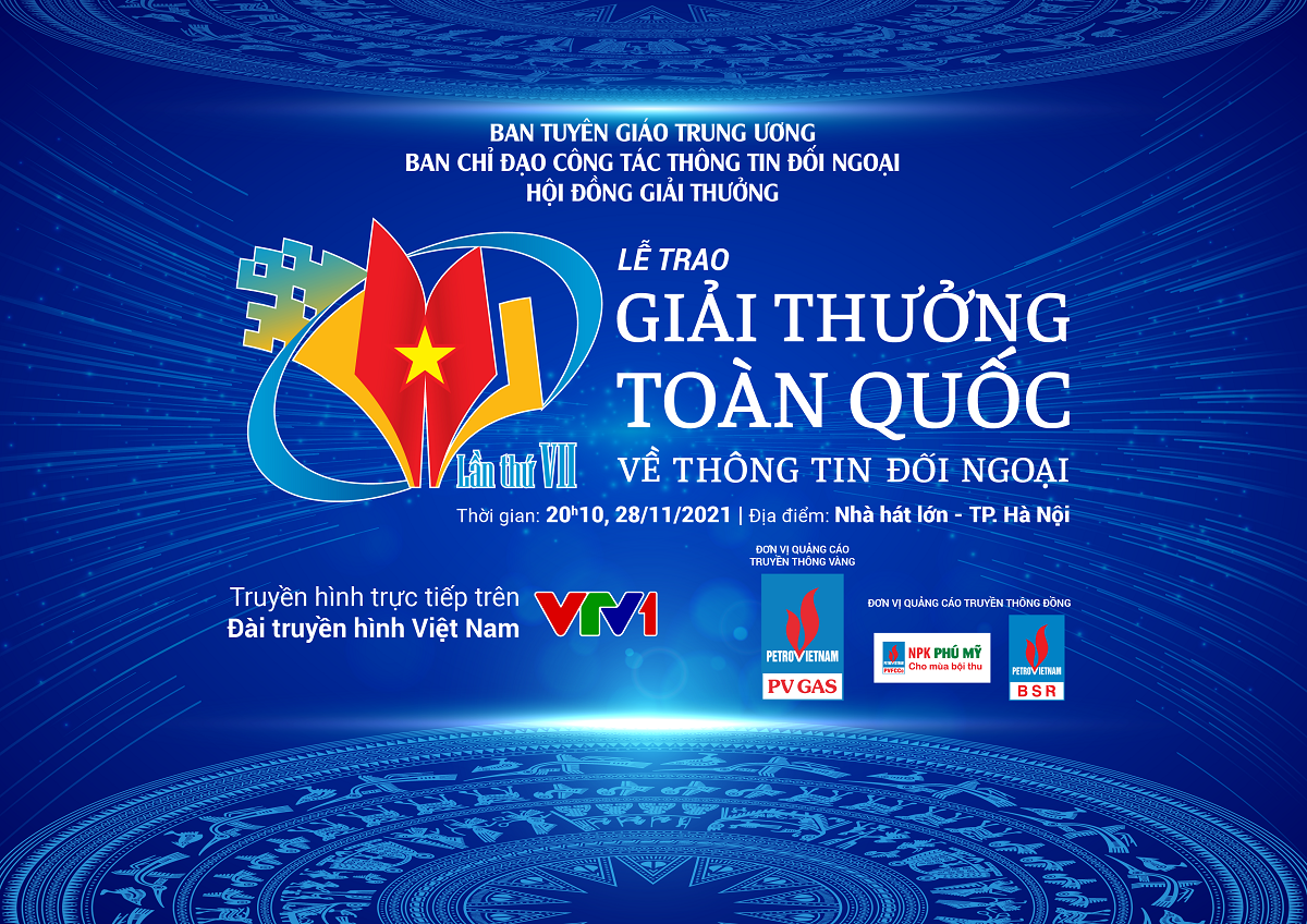 Lễ trao giải thưởng toàn quốc về thông tin đối ngoại.
