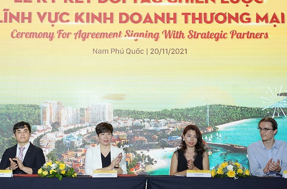 Sun Property công bố lĩnh vực kinh doanh thương mại và ký kết đối tác chiến lược ngày 20/11.