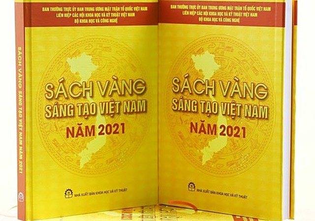 Sách vàng sáng tạo Việt Nam năm 2021.