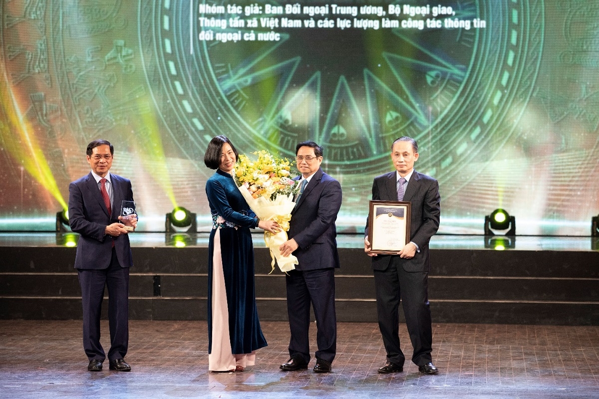 Lễ trao giải Giải thưởng toàn quốc về thông tin đối ngoại lần thứ VII.