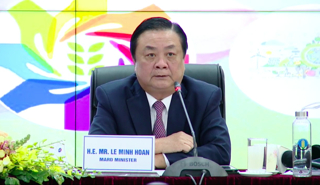 Bộ trưởng Bộ NN&PTNT Lê Minh Hoan.