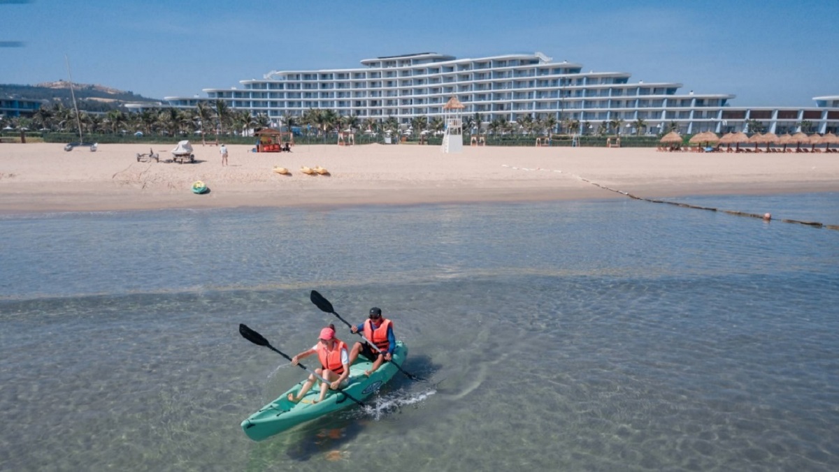 Quy Nhơn sở hữu nhiều điều kiện thuận lợi để tổ chức mô hình nghỉ dưỡng biệt lập, du lịch nhóm nhỏ phù hợp xu hướng “bình thường mới” (Ảnh: FLC Quy Nhơn).