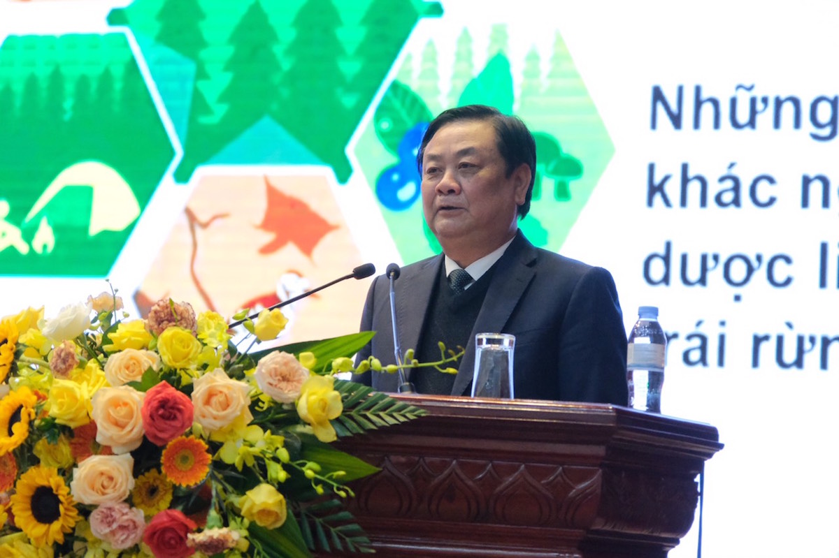 Bộ trưởng Bộ NN&PTNT Lê Minh Hoan.