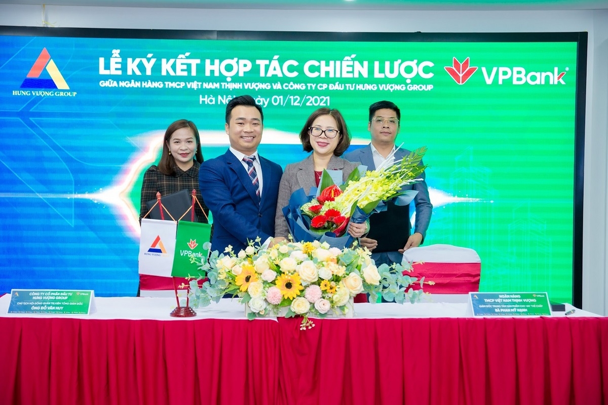 VPBank ký kết hợp tác chiến lược với Hưng Vượng Group.