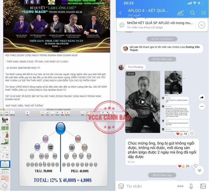 Lợi dụng mạng xã hội để kinh doanh sản phẩm và mở rộng hệ thống là một trong những hình thức đa cấp biến tướng đã được cơ quan chức năng cảnh báo.