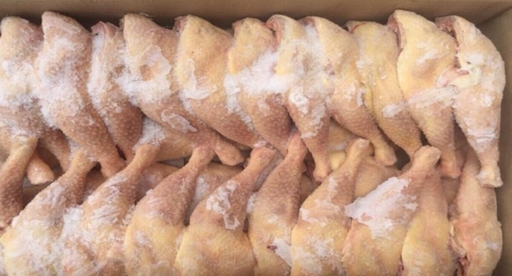 Một lô hàng thịt gà có ngồn gốc từ Ba Lan bị nhiễm Salmonella enteritidis (Ảnh: minh họa).