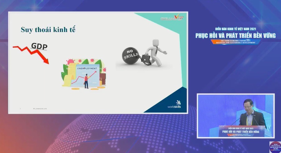 Đào tạo nghề giúp cung cấp nguồn lao động chất lượng cao phục vụ phục hồi và phát triển kinh tế.