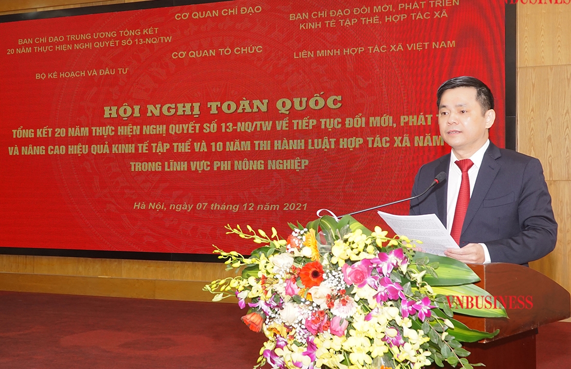 Ông Nguyễn Văn Thịnh, Phó Chủ tịch Liên minh HTX Việt Nam.