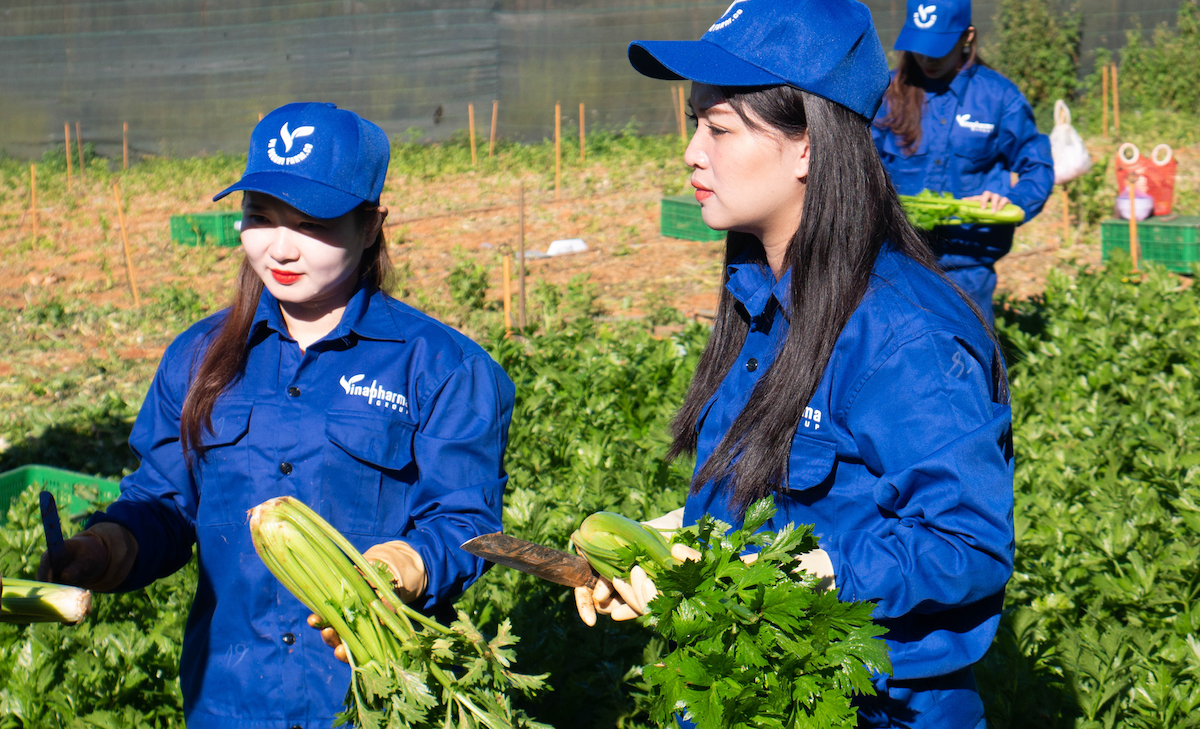 Vinanutrifood cam kết đồng hành, hỗ trợ với các HTX nông nghiệp.