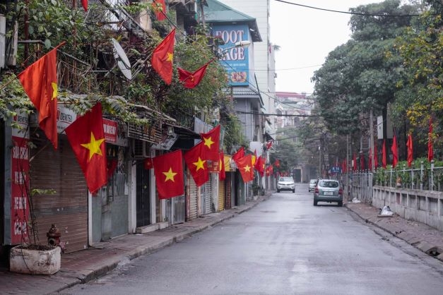 Phố phường vắng vẻ ngày Tết cũng được xem là một đặc sản thú vị của Tết Việt trong mắt người nước ngoài. Ảnh Int