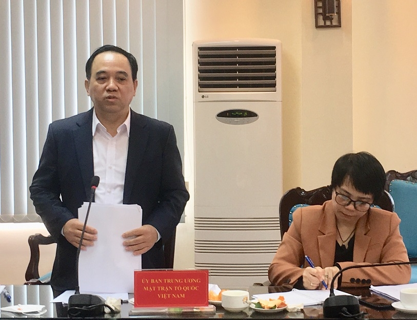 Ông Vũ Đăng Minh, Ủy viên Ủy ban Mặt trận Tổ quốc Việt Nam (Trưởng Ban Dân tộc) cho biết công tác thi đua khen thưởng cần bám sát các chủ trương của Đảng và Nhà nước.