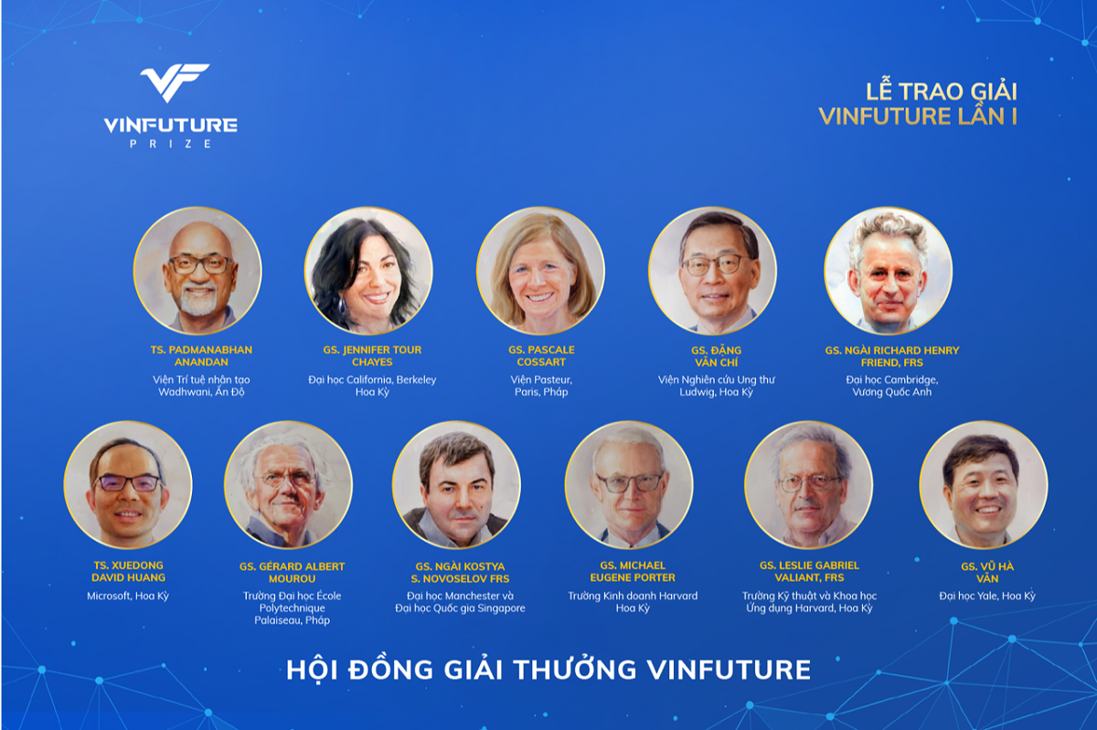 Hội đồng giải thưởng VinFuture.
