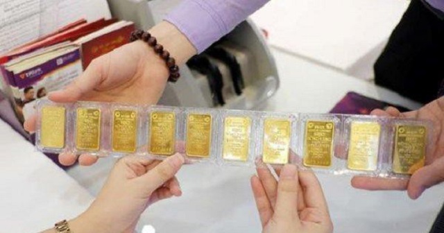 Giá vàng SJC tăng từ 50.000 - 200.000 đồng/lượng. (Ảnh: Int)