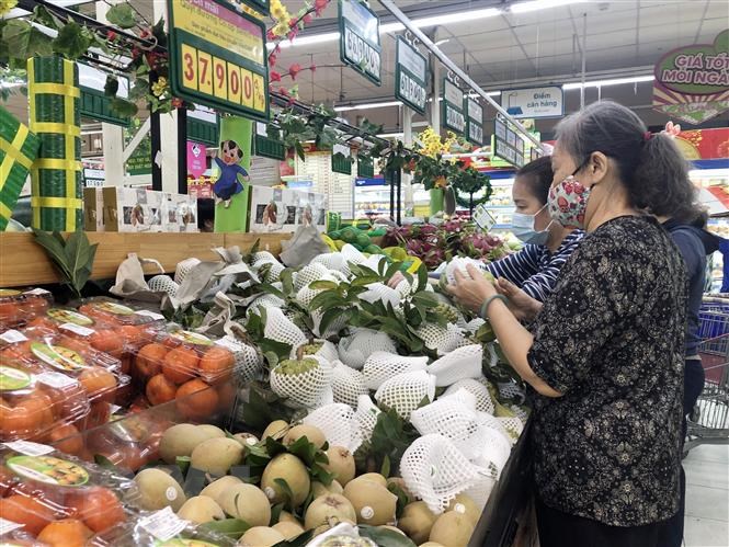 Sản lượng các mặt hàng nông sản phục vụ thị trường Tết tăng mạnh.