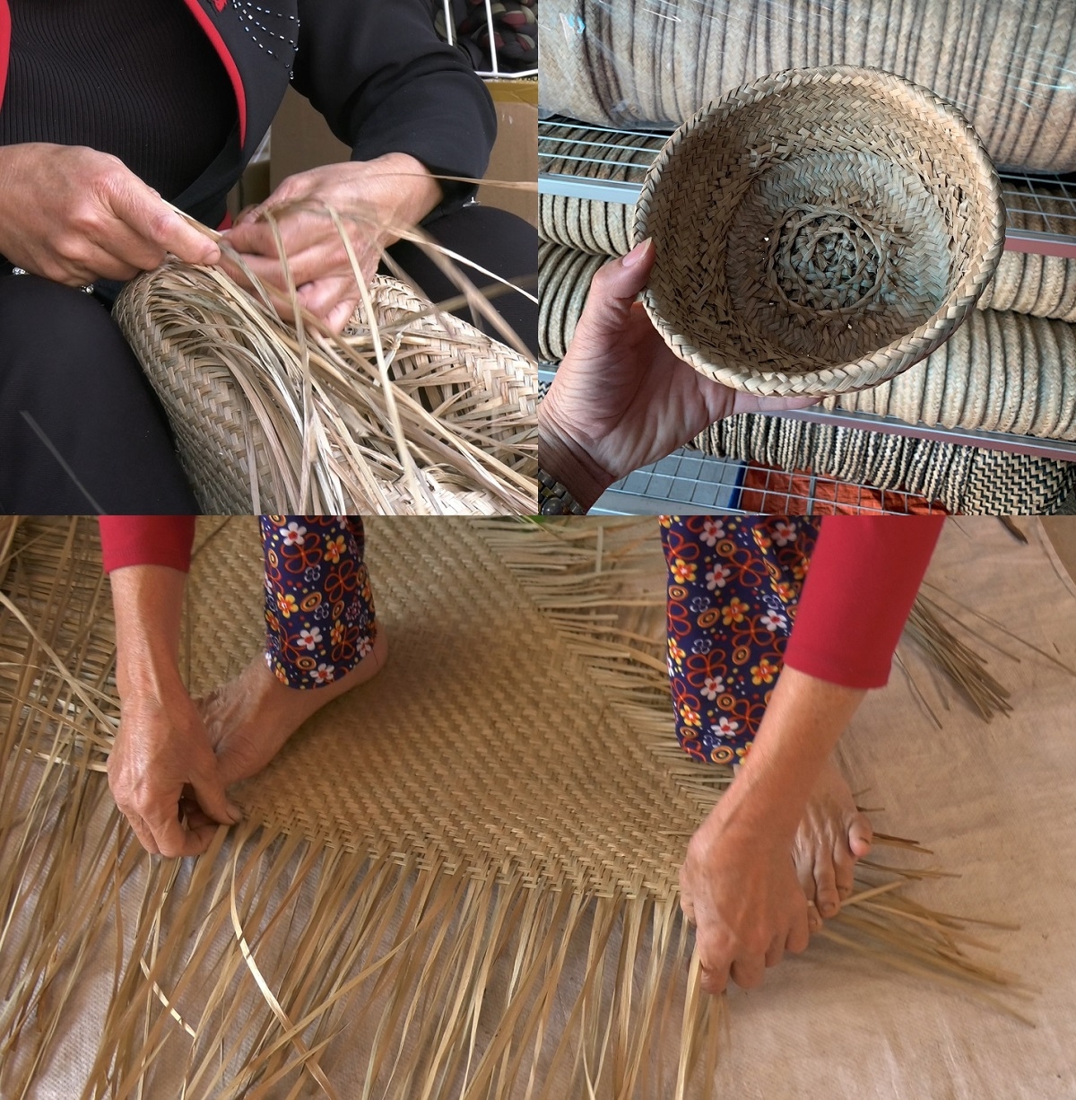 Nam Điền là một trong những xã có làng nghề truyền thống sản xuất các sản phẩm mây, tre, cói và đặc biệt là sản phẩm cói.