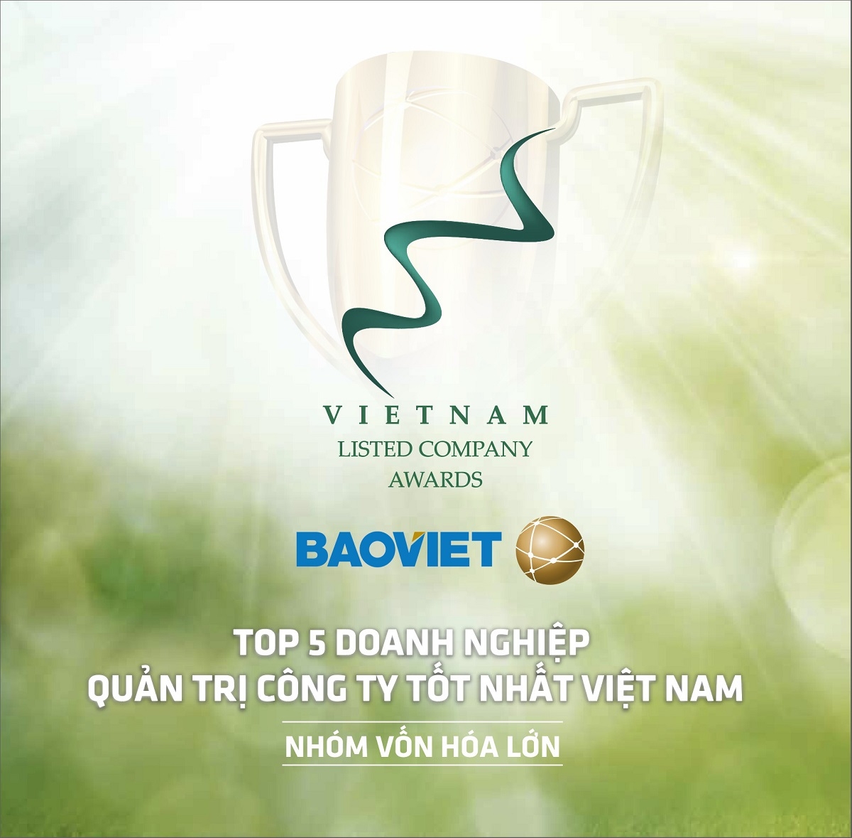 Bảo Việt lọt Top 5 Doanh nghiệp quản trị công ty tốt nhất Việt Nam 2021.