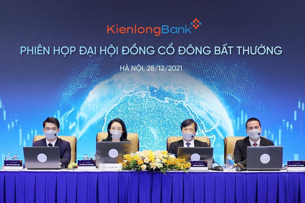 Kienlongbank vừa tổ chức Đại hội đồng cổ đông bất thường.