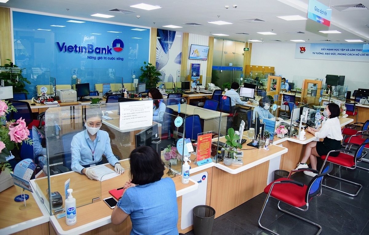 VietinBank - Top 2 NH về vốn điều lệ phát triển vượt trội cả về chất và lượng Ảnh: TL