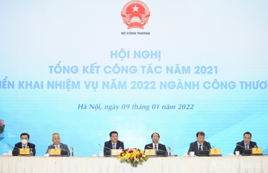 Hội nghị Tổng kết ngành Công Thương 2021.