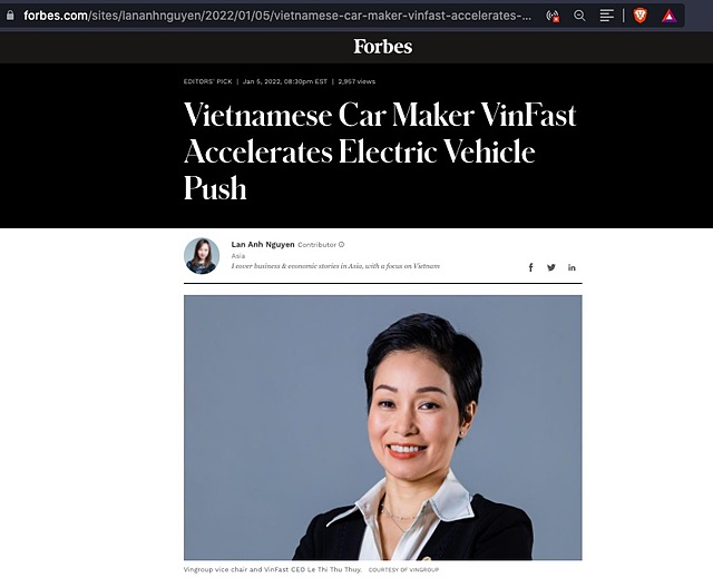 Forbes dẫn lại lời của nhà phân tích cấp cao Christopher Robinson của Lux Research cho rằng, đây là hướng đi hợp lý.