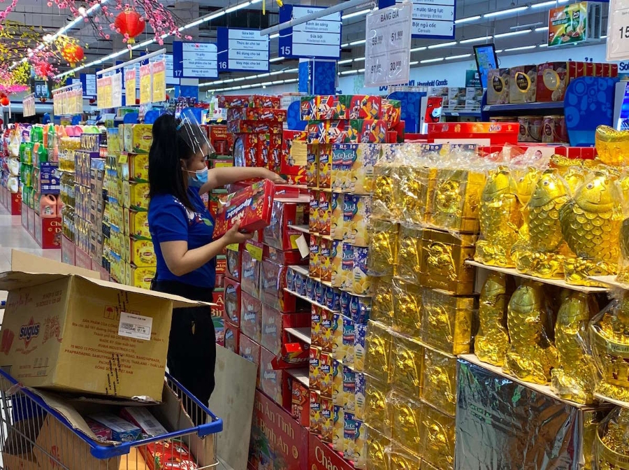 Cuộc cạnh tranh khốc liệt giữa hàng nội với hàng ngoại dịp Tết Nguyên đán Nhâm Dần 2022.