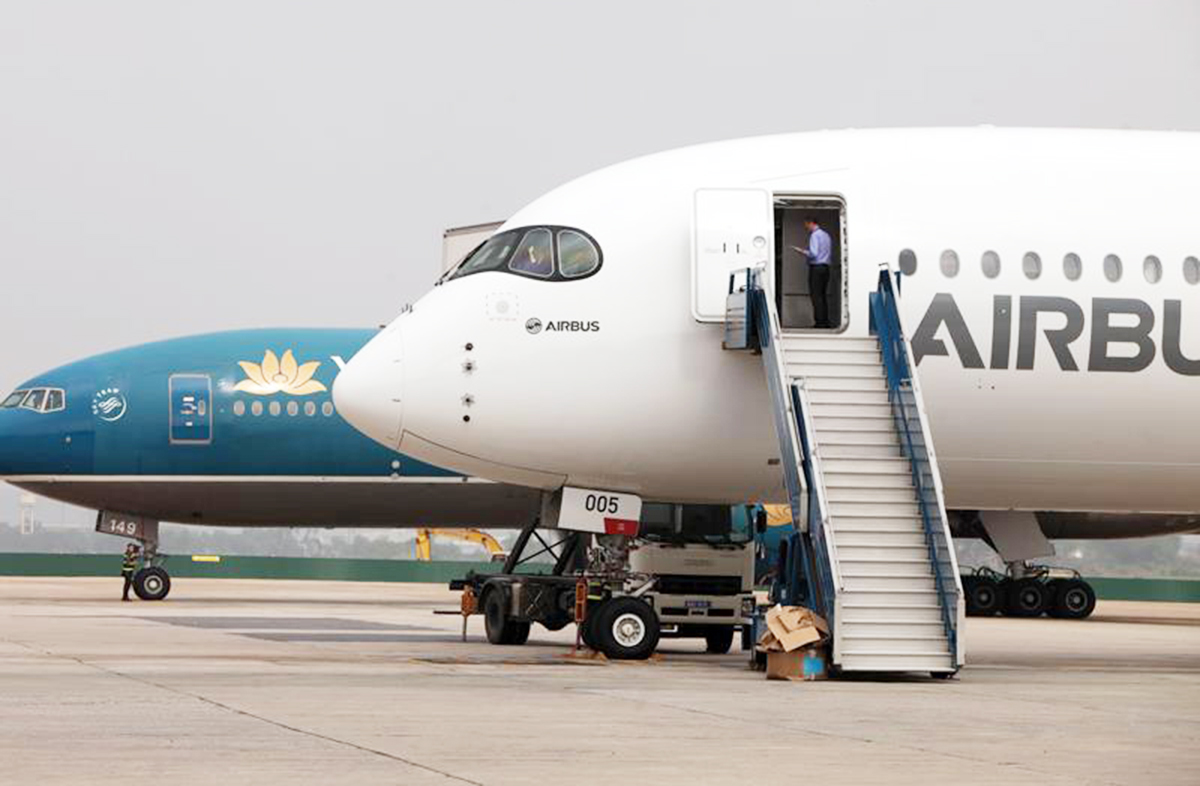 Airbus đang là đối tác chiến lược, có đóng góp quan trọng trong lĩnh vực hàng không tại Việt Nam (Ảnh LM).