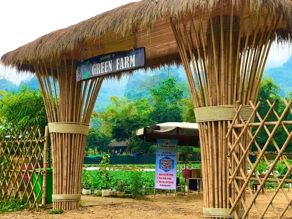 Thực hiện quét mã QR trước khi vào tham quan, trải nghiệm là biện pháp an toàn mà HTX Toàn Dân đang và sẽ tiếp tục áp dụng.