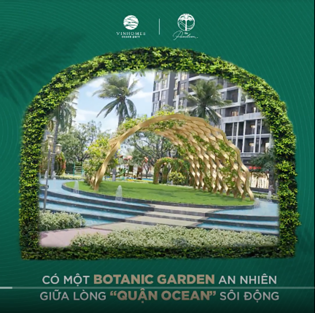 Có một Botanic Garden an nhiên giữa lòng “quận Ocean”.