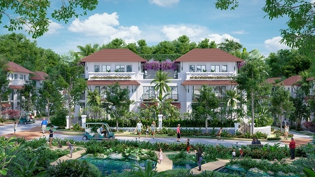 Phối cảnh dự án Sun Tropical Village của Sun Group tại Phú Quốc.