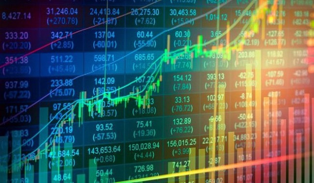 Thị trường chứng khoán xuất hiện nhiều cổ phiếu tăng giá “đột biến” nhưng thanh khoản èo uột. (Ảnh minh họa)