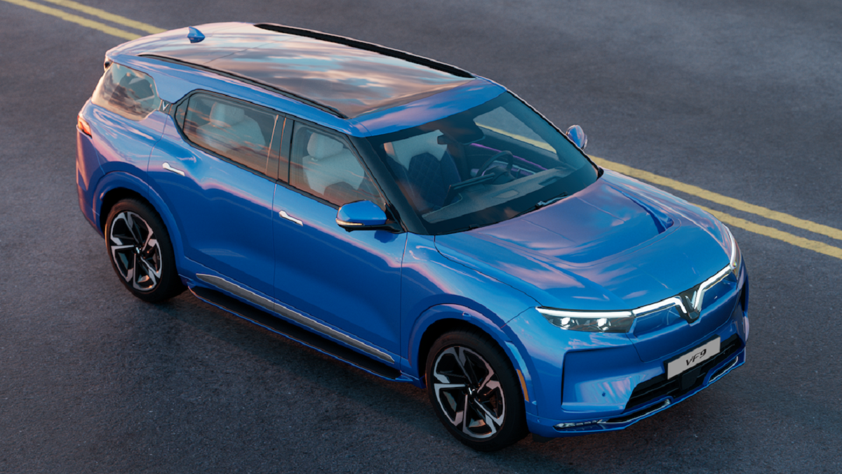 Mẫu xe điện cao cấp nhất VinFast VF 9 dự kiến sẽ bàn giao cho khách hàng trong năm 2022.