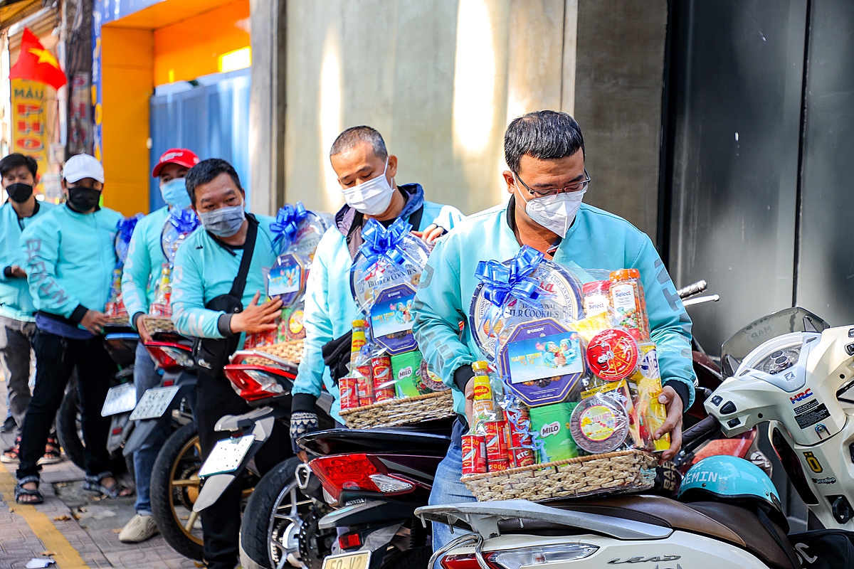 BAEMIN đã khởi động chiến dịch “Tết Tử Tế cùng tài xế BAEMIN”.