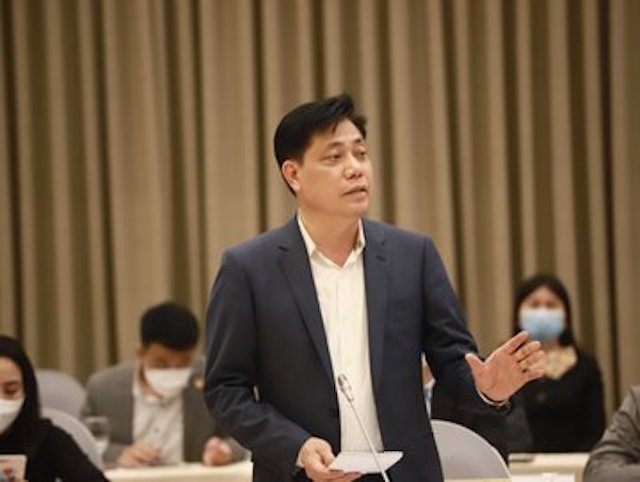 Thứ trưởng Bộ GTVT Nguyễn Ngọc Đông. (Ảnh: TH)