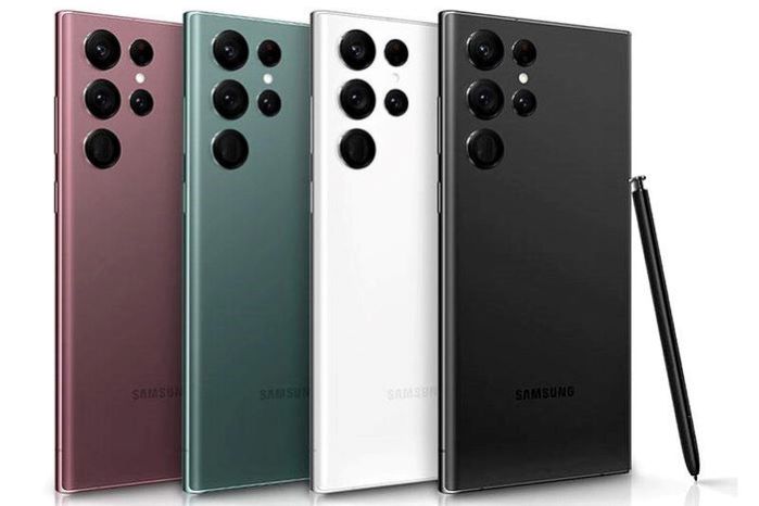 Dự kiến ngày 25/2 tới, Samsung Galaxy S22 Ultra 5G sẽ lên kệ ở một số thị trường với 4 màu Burgundy, Phantom Black, Phantom White và Green (Ảnh: Int)