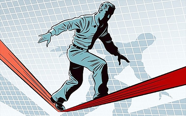 Mức tăng điểm ngày càng giảm, cùng với đó là thanh khoản “èo uột” là tín hiệu tiêu cực. (Ảnh minh họa)