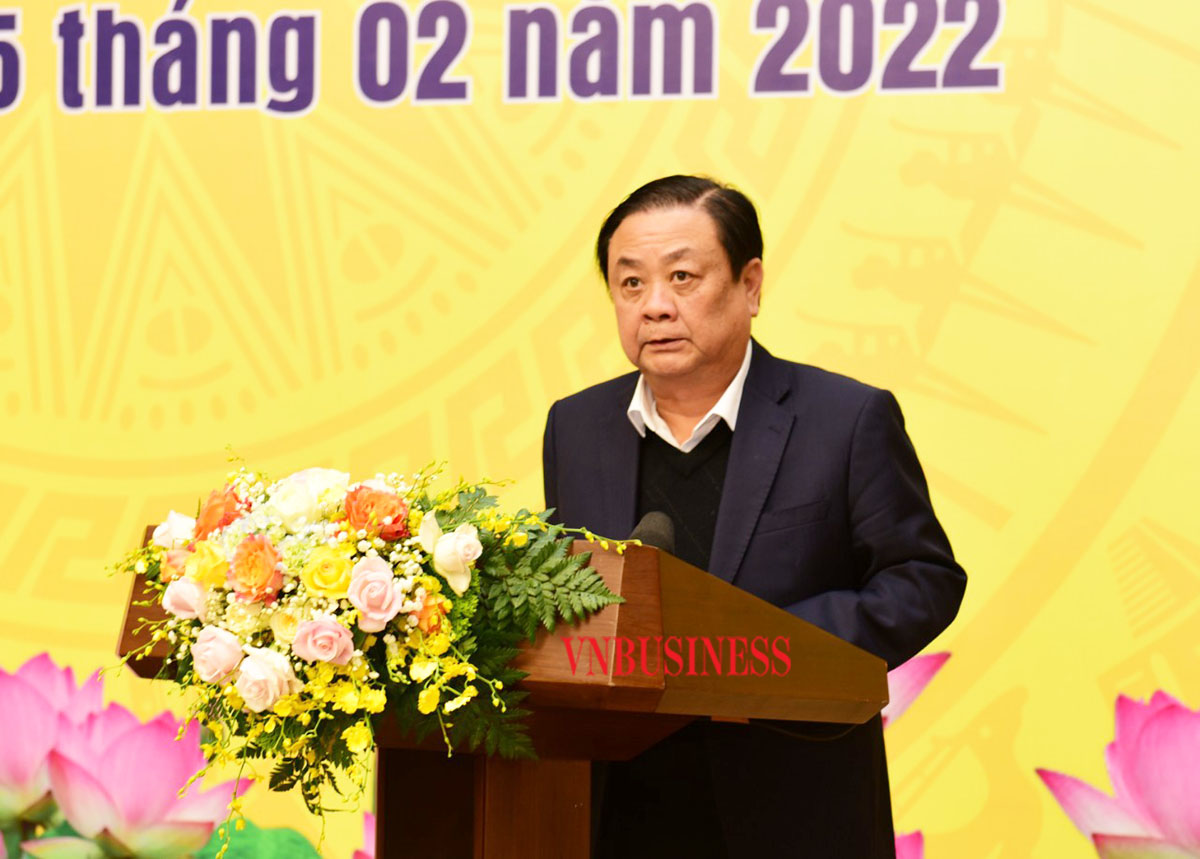 Bộ trưởng Bộ NN&PTNT Lê Minh Hoan.