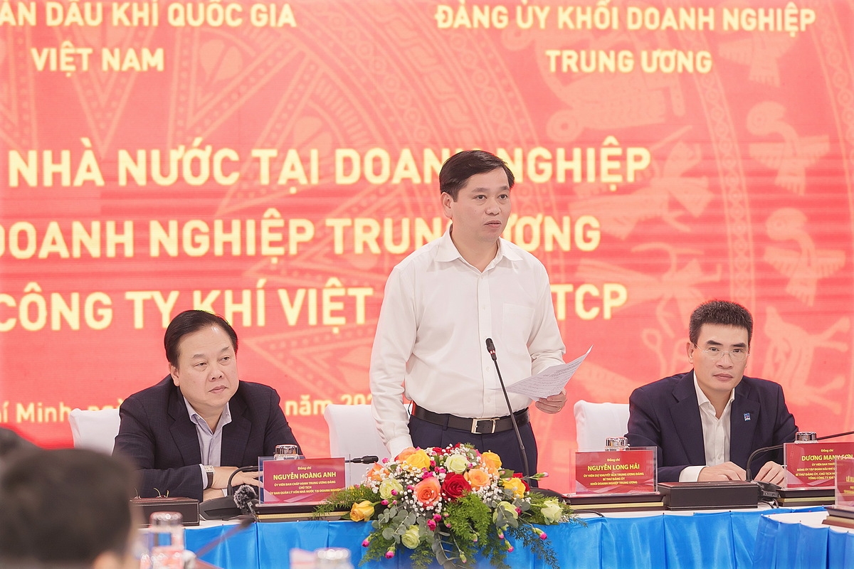 Phát biểu của đồng chí Nguyễn Long Hải – Ủy viên dự khuyết Ban Chấp hành Trung ương Đảng, Bí thư Đảng ủy Khối DNTW.