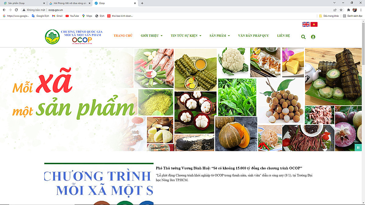 Hiện nay có rất nhiều sàn giao dịch thương mại, điện tử để bán hàng, quảng bá thông tin hình ảnh sản phẩm cho các đơn vị, HTX quan tâm.