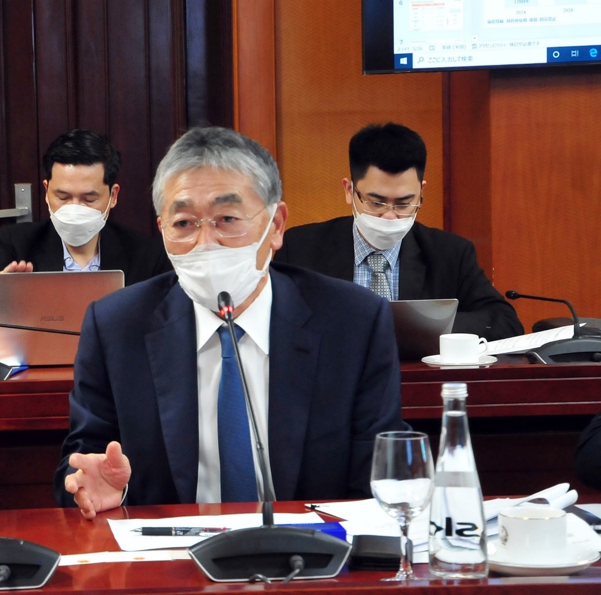 Ông Honda Hitoshi - Chủ tịch Tập đoàn kiêm Tổng Giám đốc EREX bày tỏ mong muốn xây nhà máy điện sinh khối tại Việt Nam.