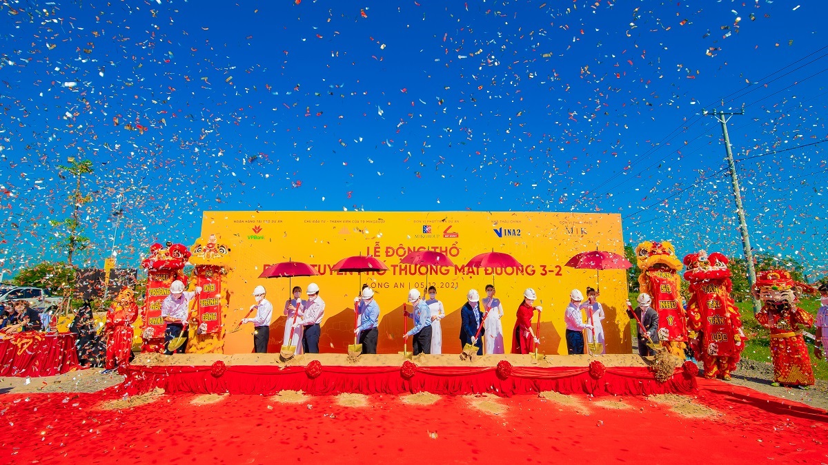 Đầu tháng 12/2021, dự án Imperia Grand Plaza Đức Hòa đã được động thổ đánh dấu sự có mặt tại tuyến đường 3/2 thị trấn Hậu Nghĩa, huyện Đức Hòa.