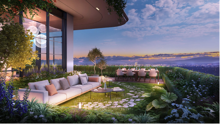 Theo chia sẻ của ban cây xanh Ecopark; câu chuyện đưa 8 công viên và 1.000 khu vườn lên giữa mây trời mà Ecopark đặt ra cũng là một trong những bài toán phức tạp nhất mà ban cây xanh Ecopark phải đối mặt: “Tính tới thời điểm hiện tại, Ban Cây Xanh Ecopark có gần 500 người, với các kỹ sư cảnh quan và chuyên gia cây xạnh với hàng chục năm kinh nghiệm. Đội ngũ kỹ sư này, là người đã tạo ra khu đô thị với thiết kế cảnh quanh đẹp nhất thế giới. Đây cũng là đội ngũ giải quyết vấn đề đưa 400 khu vườn lên trên cao của dự án Solforest – Dự án được Bloomberg gọi là tháp xanh lớn nhất thế giới. Bài toán đưa 8 công viên và 1.000 khu vườn của Sky Forest phức tạp hơn vấn đề 400 khu vườn của Solforest rất nhiều. Đội ngũ này mất tới 8 tháng để chọn từng loại cây, thích hợp với độ cao – hướng nắng – gió của mỗi công viên. Các loại cây này phải it đòi hỏi công chăm sóc, thích hợp với thời tiết khắc nghiệt của miền Bắc, chống chịu được gió bão, xua đuổi được côn trùng, rắn rết. Mỗi tầng, mỗi hướng, mỗi độ cao sẽ là những loại cây chuyên biệt khác nhau. Tổng cộng 68 loại cây đặc hữu của miền bắc được chọn cho những công viên này; Giá thể và hệ thống chăm sóc cũng được đội ngũ 26 kỹ sư cây xanh và công nghệ nghiên cứu trong gần 1 năm. Để đảm bảo cây xanh luôn sinh trưởng tốt, triệu đoá hoa luôn rực nở 4 mùa. Khi hoàn thành, Sky Forest đuợc kỳ vọng sẽ trở thành tháp xanh biểu tượng của cả thế giới.