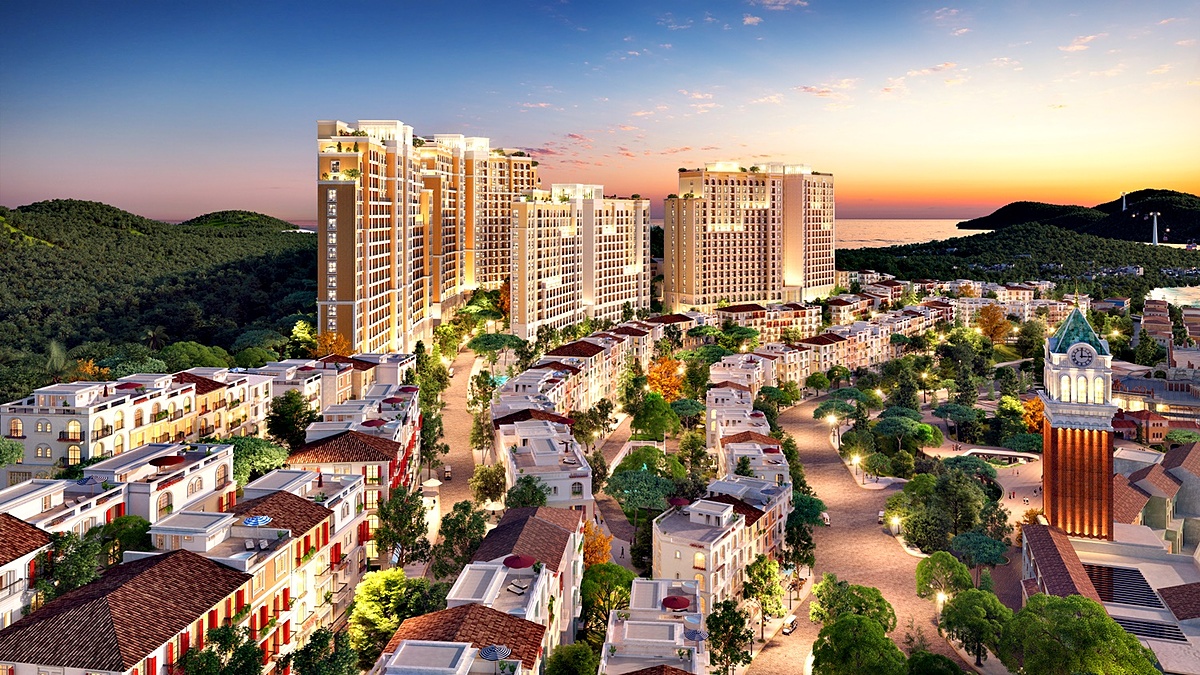 Ảnh phối cảnh minh họa Sun Grand City Hillside Residence